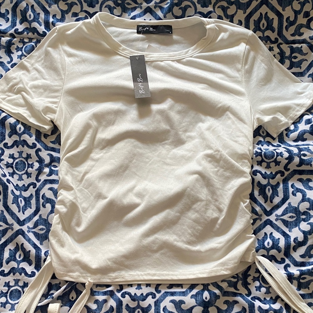 Cream Short Sleeve Tee